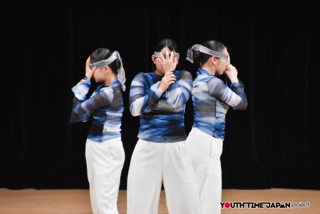 マイナビハイダン2026 EAST vol.3 LARGE部門で日本大学明誠高等学校「Stern」がパフォーマンスをしているところ