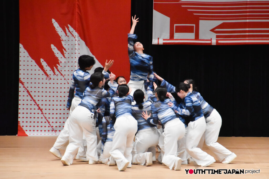 マイナビハイダン2026 EAST vol.3 LARGE部門で日本大学明誠高等学校「Stern」がパフォーマンスをしているところ