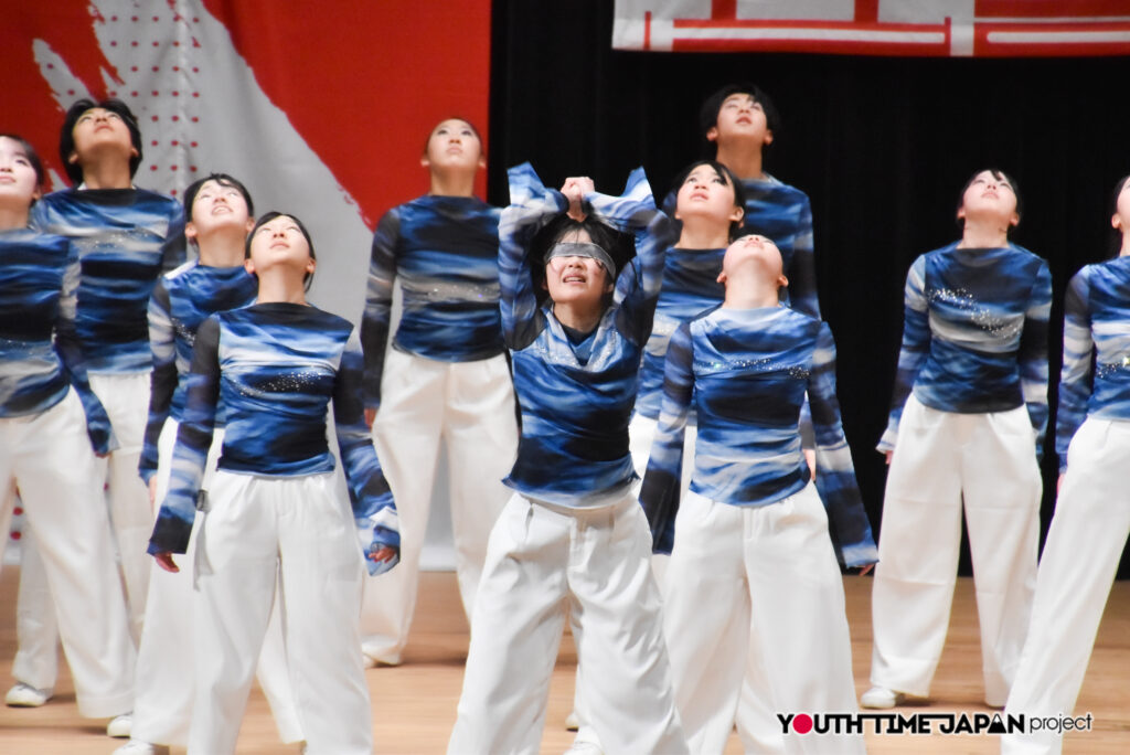 マイナビハイダン2026 EAST vol.3 LARGE部門で日本大学明誠高等学校「Stern」がパフォーマンスをしているところ