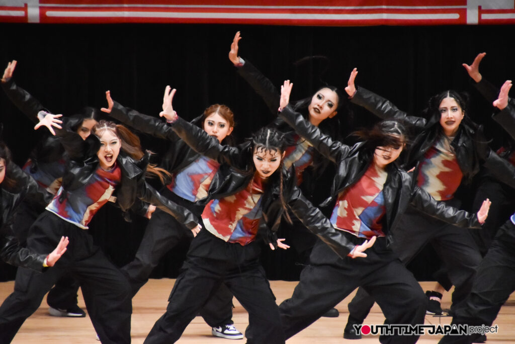 マイナビハイダン2026 EAST vol.3 LARGE部門で東京都立北園高等学校「BLACK LIST」がパフォーマンスをしているところ