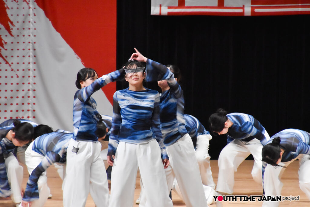 マイナビハイダン2026 EAST vol.3 LARGE部門で日本大学明誠高等学校「Stern」がパフォーマンスをしているところ