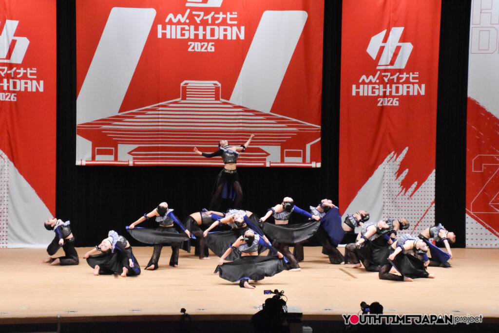 マイナビハイダン2026 EAST vol.3 LARGE部門で千葉敬愛高等学校「Xevilen」がパフォーマンスをしているところ