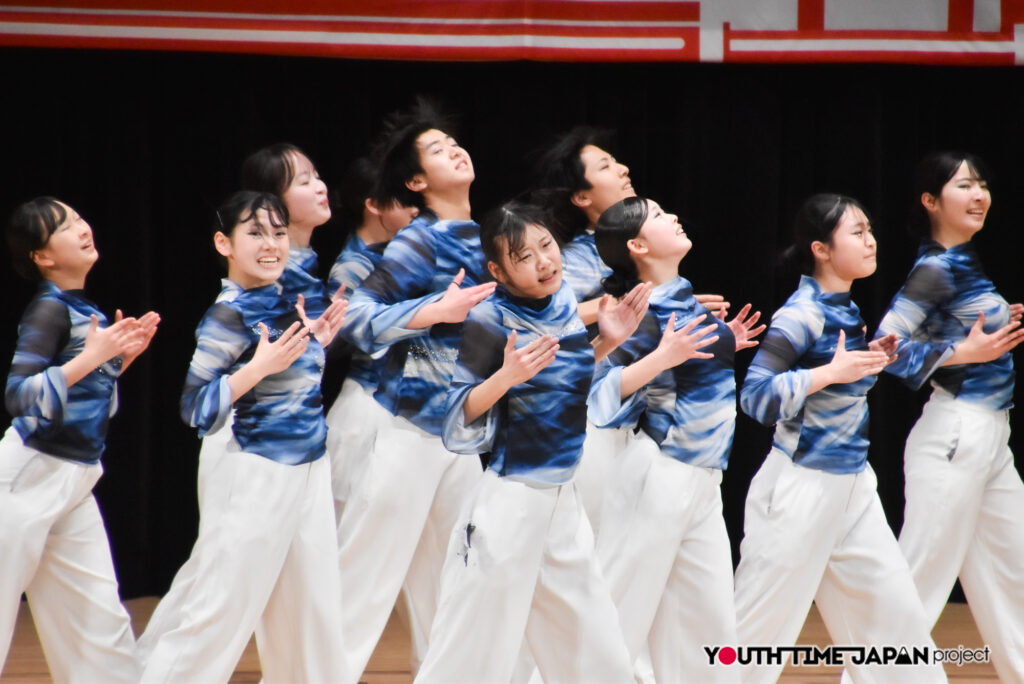 マイナビハイダン2026 EAST vol.3 LARGE部門で日本大学明誠高等学校「Stern」がパフォーマンスをしているところ