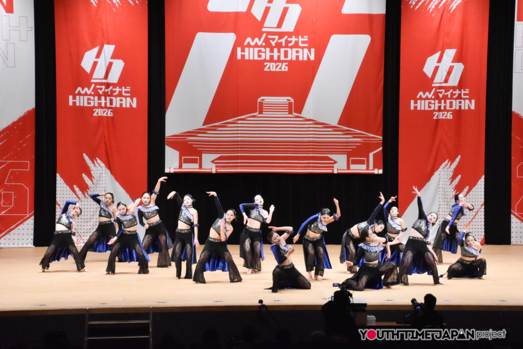 マイナビハイダン2026 EAST vol.3 LARGE部門で千葉敬愛高等学校「Xevilen」がパフォーマンスをしているところ