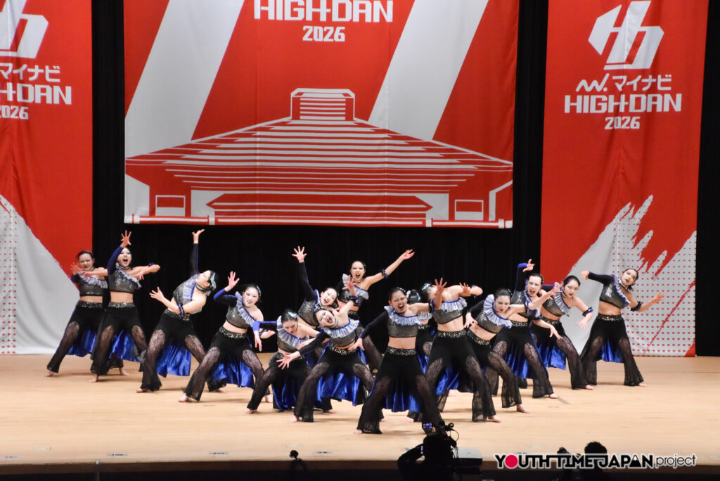 マイナビハイダン2026 EAST vol.3 LARGE部門で千葉敬愛高等学校「Xevilen」がパフォーマンスをしているところ