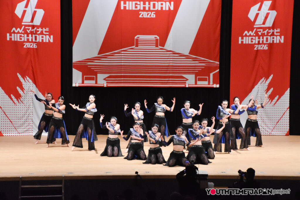 マイナビハイダン2026 EAST vol.3 LARGE部門で千葉敬愛高等学校「Xevilen」がパフォーマンスをしているところ