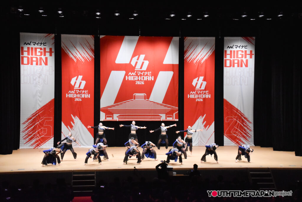 マイナビハイダン2026 EAST vol.3 LARGE部門で千葉敬愛高等学校「Xevilen」がパフォーマンスをしているところ