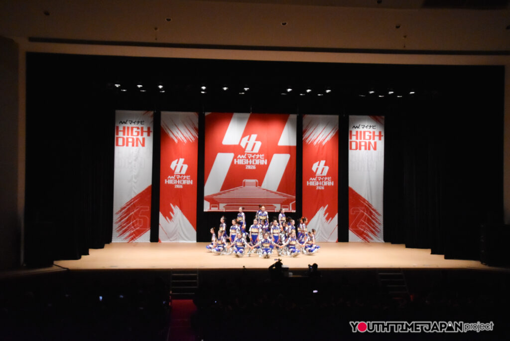 マイナビハイダン2026 EAST vol.3 LARGE部門で神奈川県立市ケ尾高等学校「AETERNIQ」がパフォーマンスをしているところ