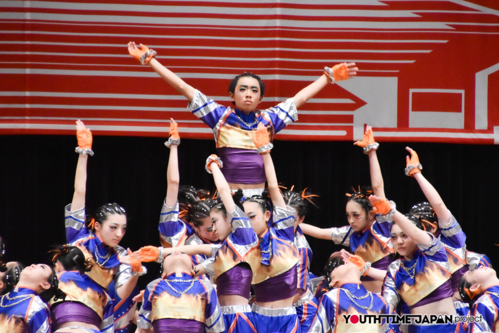 マイナビハイダン2026 EAST vol.3 LARGE部門で神奈川県立市ケ尾高等学校「AETERNIQ」がパフォーマンスをしているところ