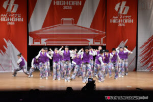 三重高等学校「SERIOUS FLAVOR」がLARGE部門で演技を披露！＜マイナビHIGH SCHOOL DANCE COMPETITION 2026 CHUBU＞