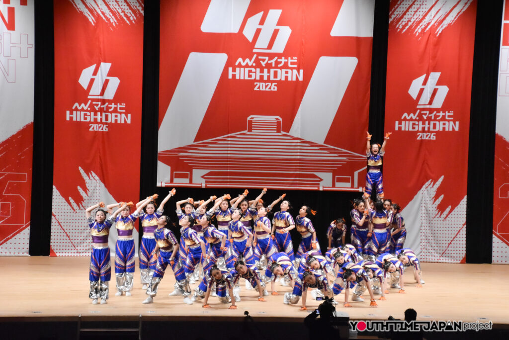 マイナビハイダン2026 EAST vol.3 LARGE部門で神奈川県立市ケ尾高等学校「AETERNIQ」がパフォーマンスをしているところ