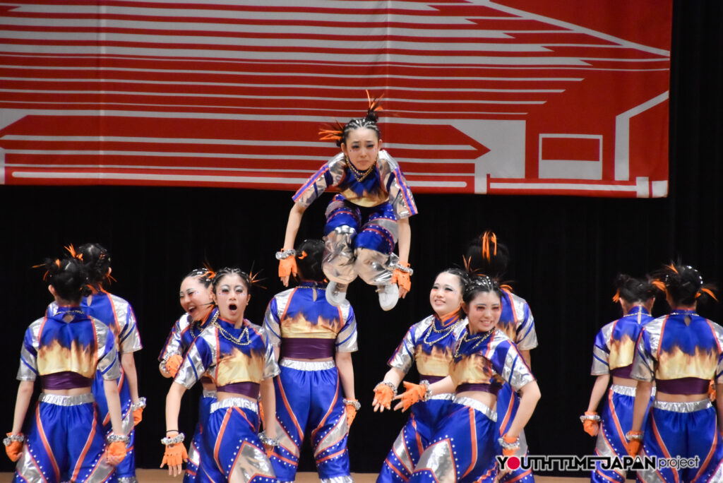 マイナビハイダン2026 EAST vol.3 LARGE部門で神奈川県立市ケ尾高等学校「AETERNIQ」がパフォーマンスをしているところ