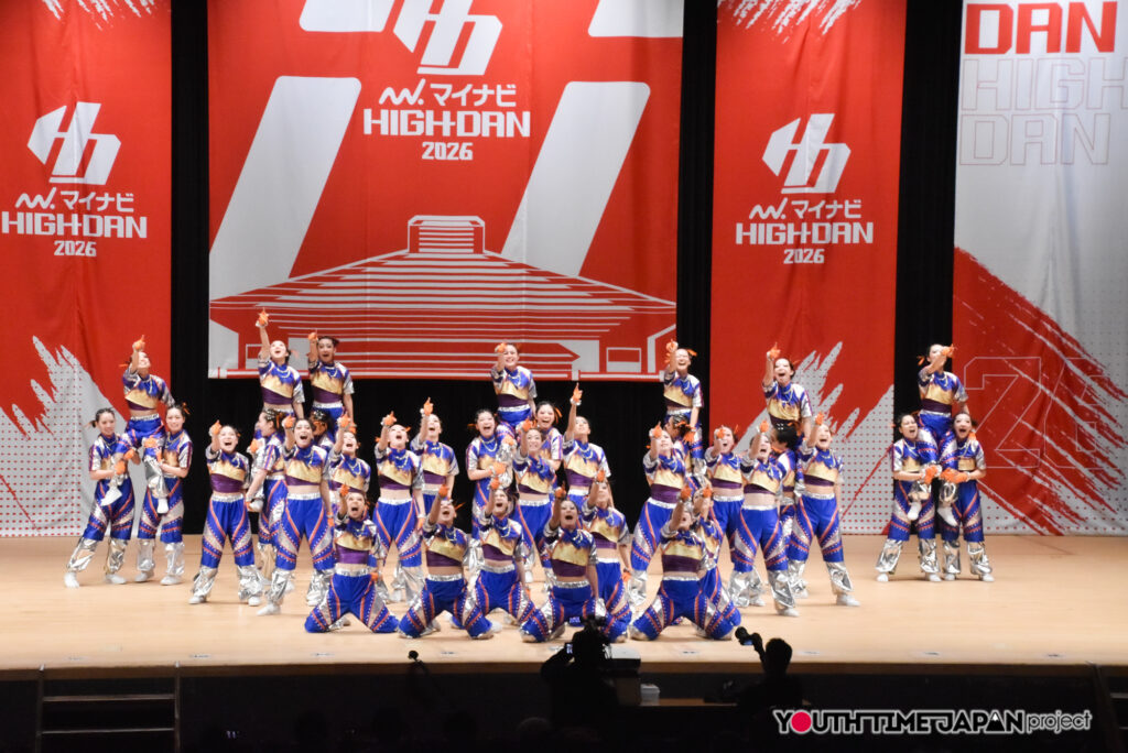 マイナビハイダン2026 EAST vol.3 LARGE部門で神奈川県立市ケ尾高等学校「AETERNIQ」がパフォーマンスをしているところ