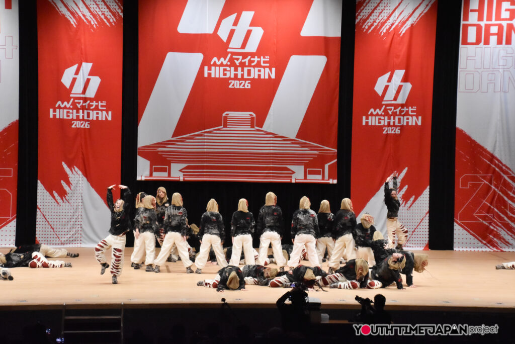 マイナビハイダン2026 EAST vol.3 LARGE部門で駒澤大学高等学校「Vallu」がパフォーマンスをしているところ