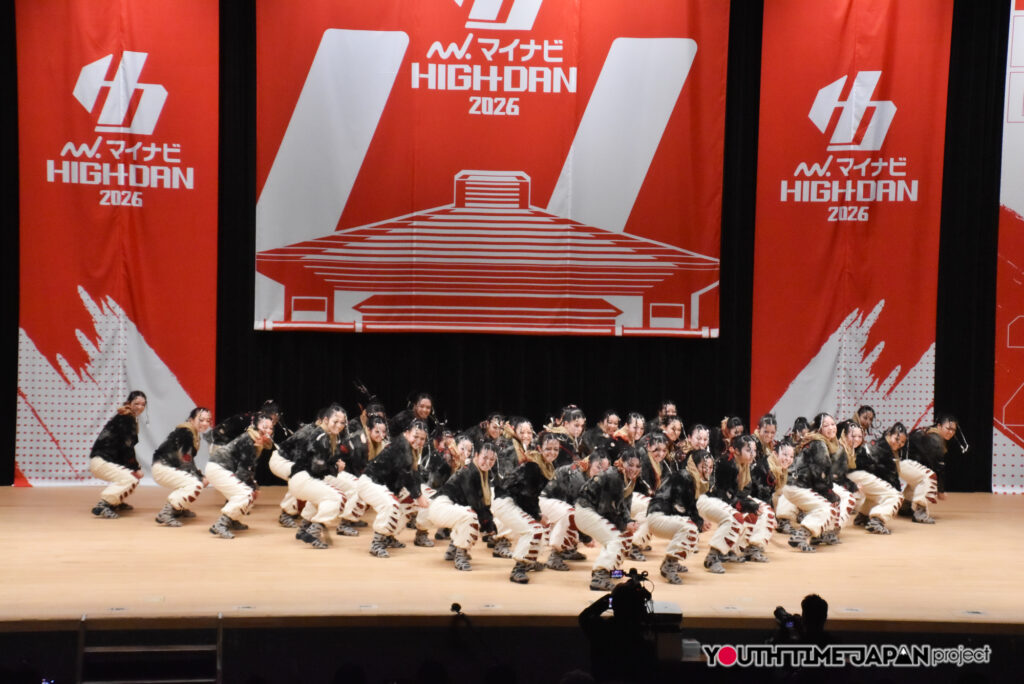 マイナビハイダン2026 EAST vol.3 LARGE部門で駒澤大学高等学校「Vallu」がパフォーマンスをしているところ