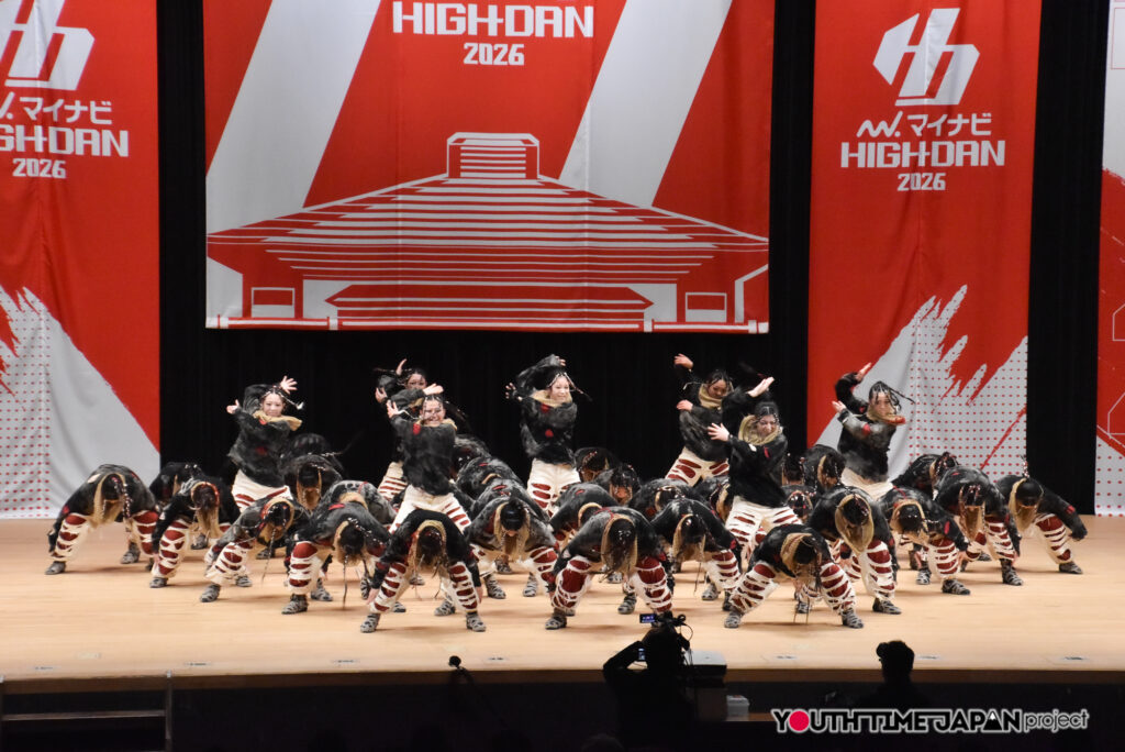 マイナビハイダン2026 EAST vol.3 LARGE部門で駒澤大学高等学校「Vallu」がパフォーマンスをしているところ