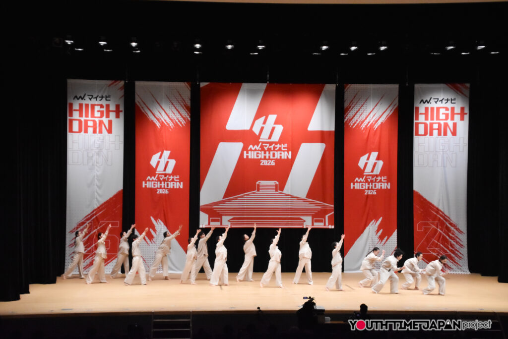 マイナビハイダン2026 EAST vol.3 LARGE部門で東京都立松原高等学校「Éclosion」がパフォーマンスをしているところ