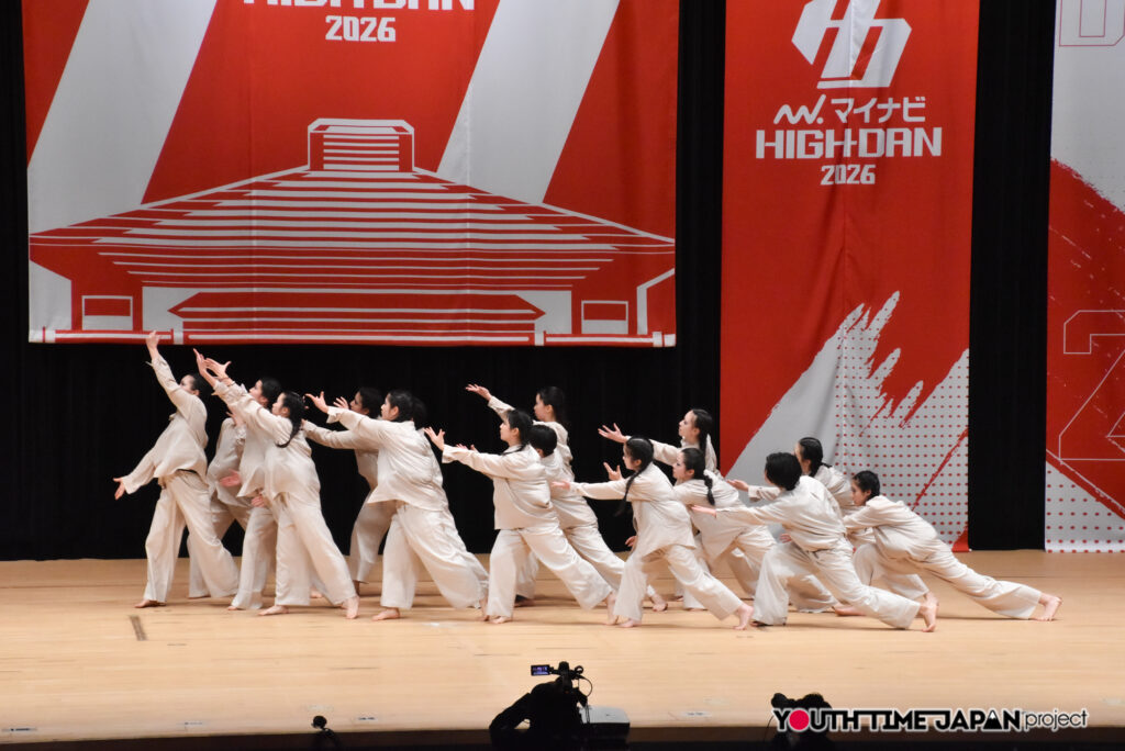 マイナビハイダン2026 EAST vol.3 LARGE部門で東京都立松原高等学校「Éclosion」がパフォーマンスをしているところ