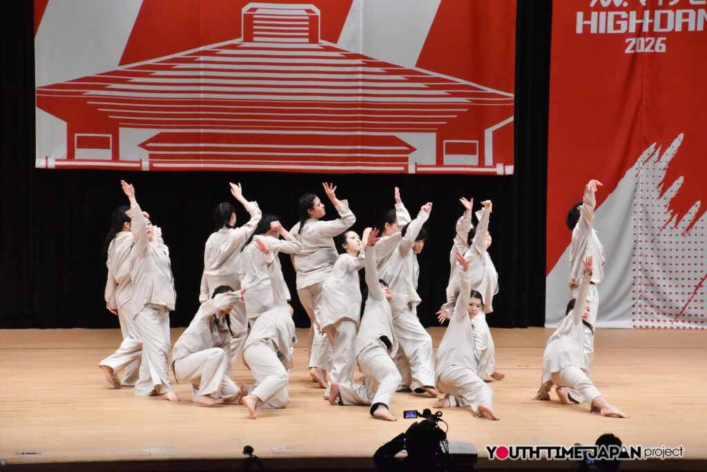 マイナビハイダン2026 EAST vol.3 LARGE部門で東京都立松原高等学校「Éclosion」がパフォーマンスをしているところ