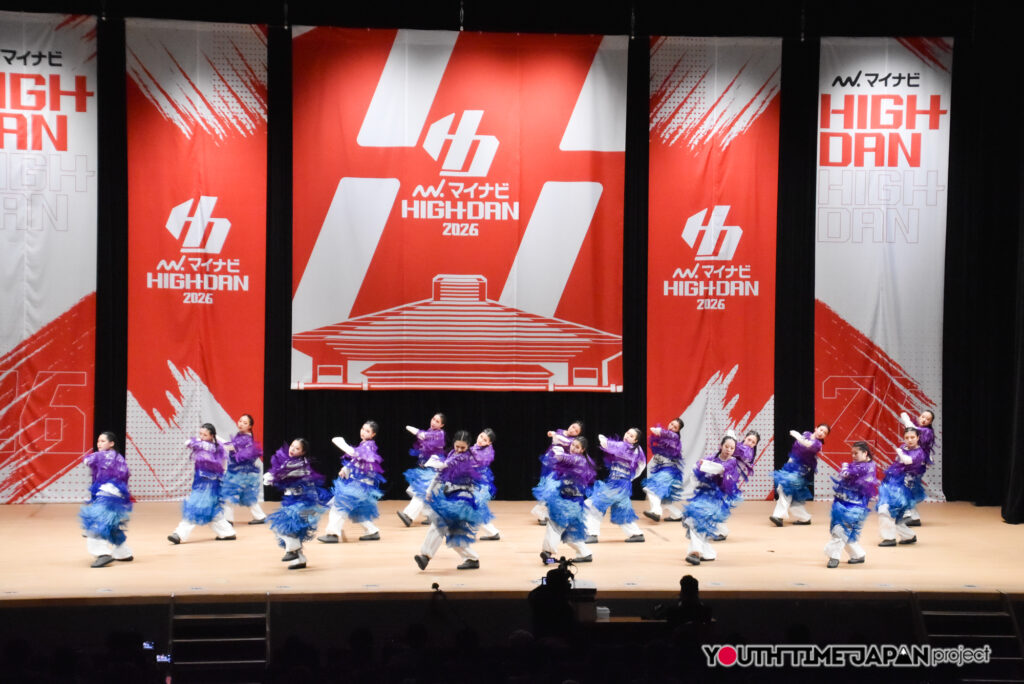 マイナビハイダン2026 EAST vol.3 LARGE部門で駒澤大学高等学校「FERNA」がパフォーマンスをしているところ