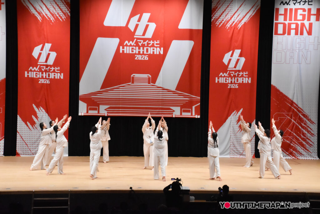 マイナビハイダン2026 EAST vol.3 LARGE部門で東京都立松原高等学校「Éclosion」がパフォーマンスをしているところ