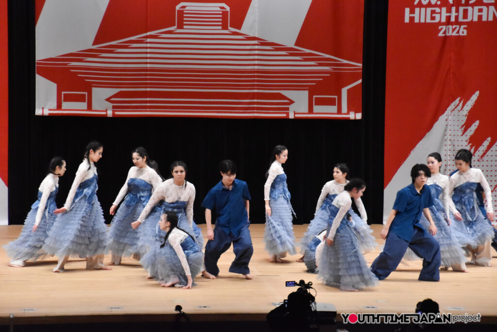 マイナビハイダン2026 EAST vol.3 LARGE部門で東京都立松原高等学校「Éclosion」がパフォーマンスをしているところ