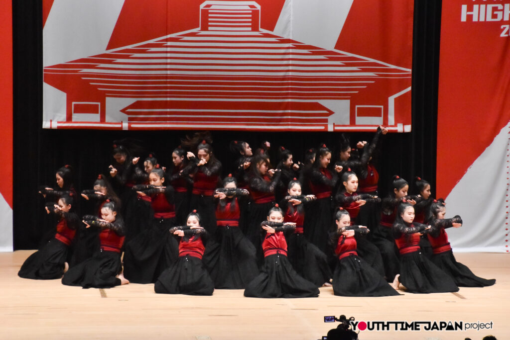 マイナビハイダン2026 EAST vol.3 LARGE部門で千葉県立柏陵高等学校「CRASH」がパフォーマンスをしているところ