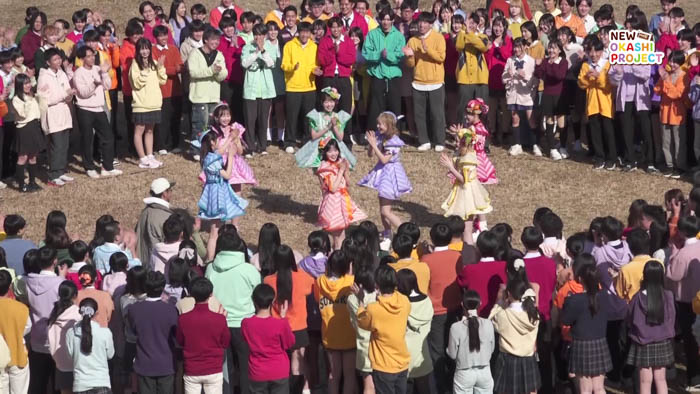 FRUITS ZIPPER 撮影の様子