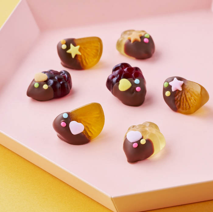 フルーツディッパーグミチョコ イメージ写真