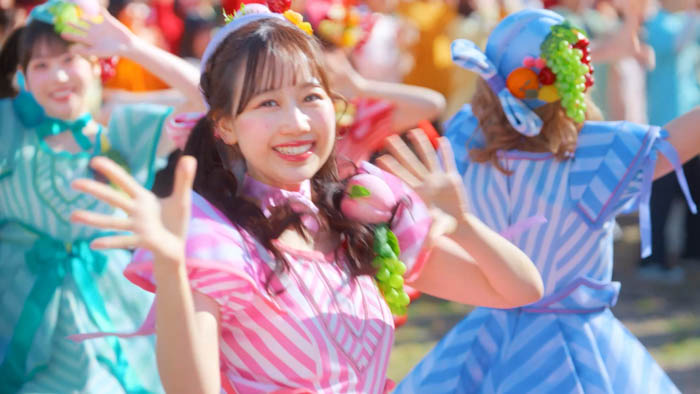 果汁グミ「ミックスしあうと、私たちはも～っと輝く！」篇