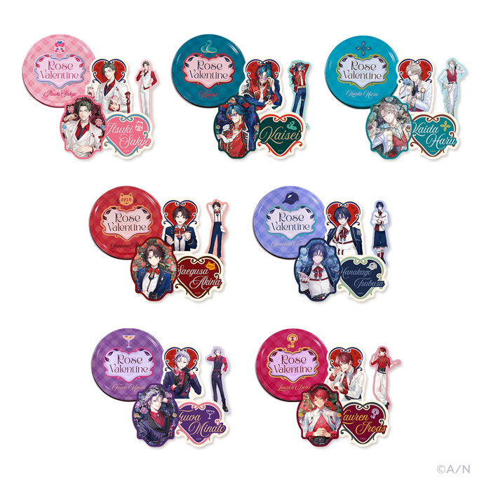 にじさんじから「Rose Valentine」グッズが登場！2026年2月6日(金)18時から販売開始！