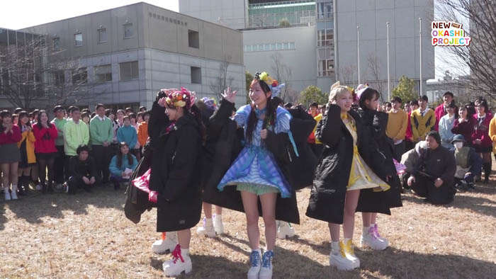 FRUITS ZIPPER 撮影の様子