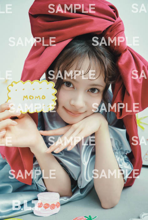 「B.L.T.2026年4月号」セブンネットショッピング購入特典ポストカード【伊藤百花（AKB48）】