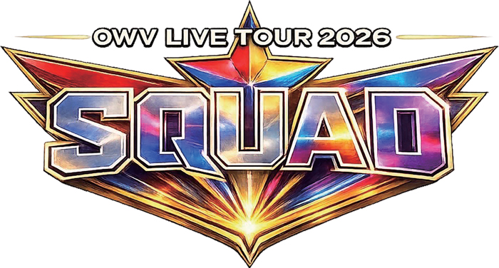 『OWV LIVE TOUR 2026-SQUAD-』ツアーロゴ