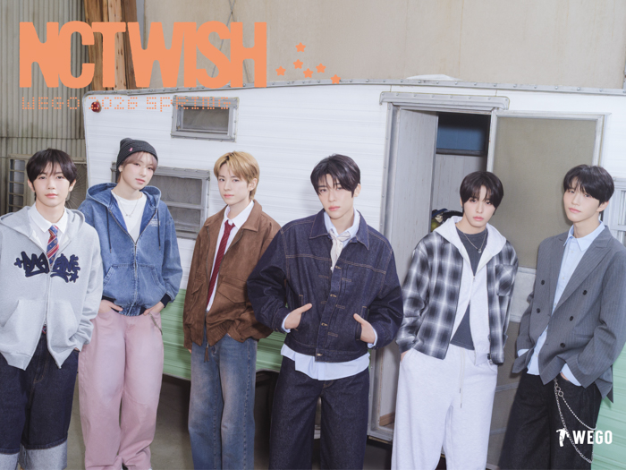 WEGO 2026 SPRINGのビジュアルモデル「NCT WISH」のビジュアル