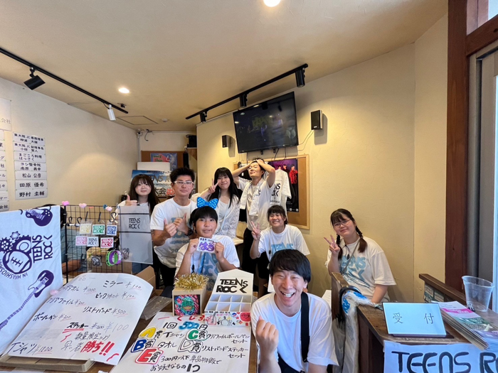 TEENS ROCK IN HIGASHIOSAKA 2024 高校生スタッフ