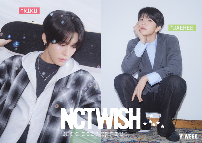WEGO 2026 SPRINGのビジュアルモデル「NCT WISH」のビジュアル