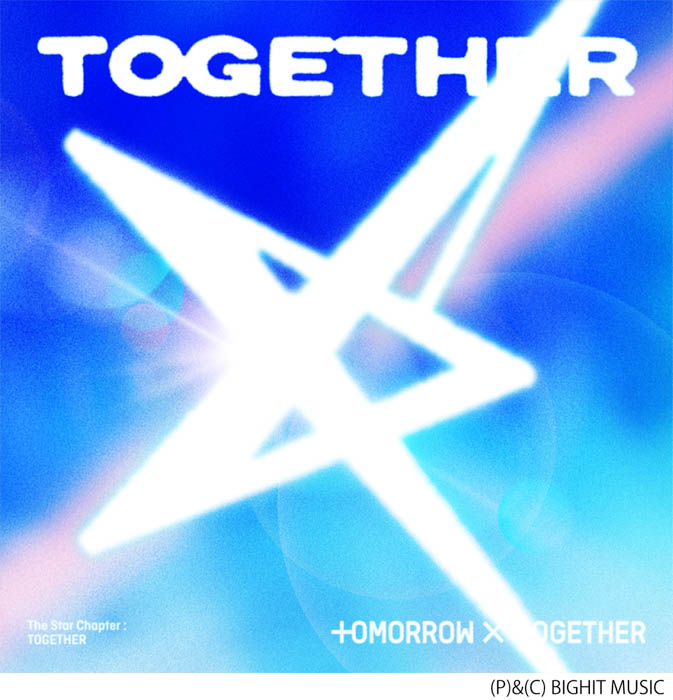 TOMORROW X TOGETHER「TOMORROW X TOGETHER 4th Album 『The Star Chapter: TOGETHER』」(アルバム)ジャケット写真