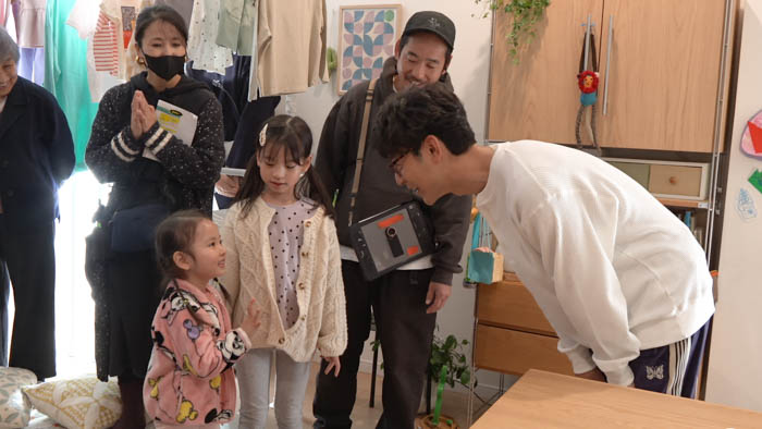 「ハミング消臭実感」新TVCM メイキング写真