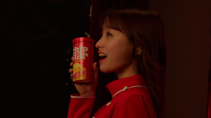 チップスター新TVCM メイキング画像