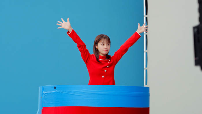 チップスター新TVCM メイキング画像