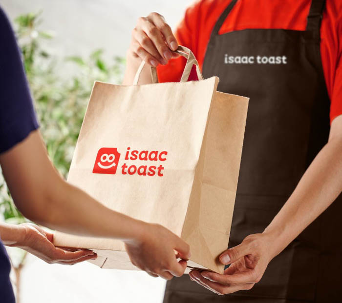 Isaac toast イメージ画像