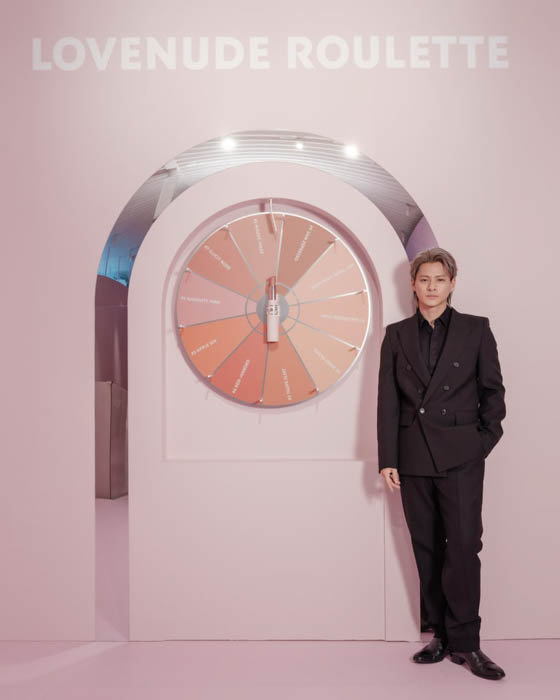 「YSL ラブヌード リップスティック」平野紫耀 メインビジュアル