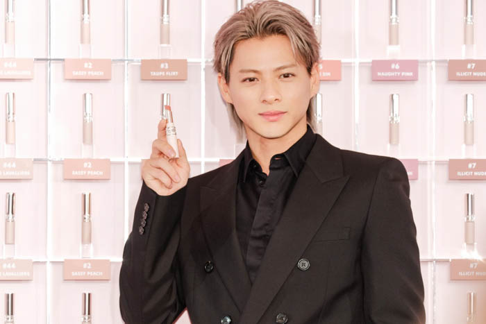 「YSL ラブヌード リップスティック」平野紫耀 メインビジュアル