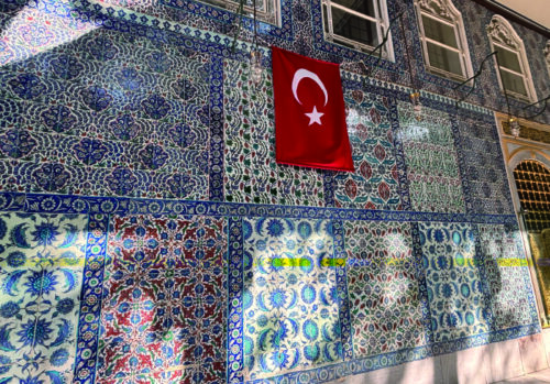 トルコのチューリップ模様