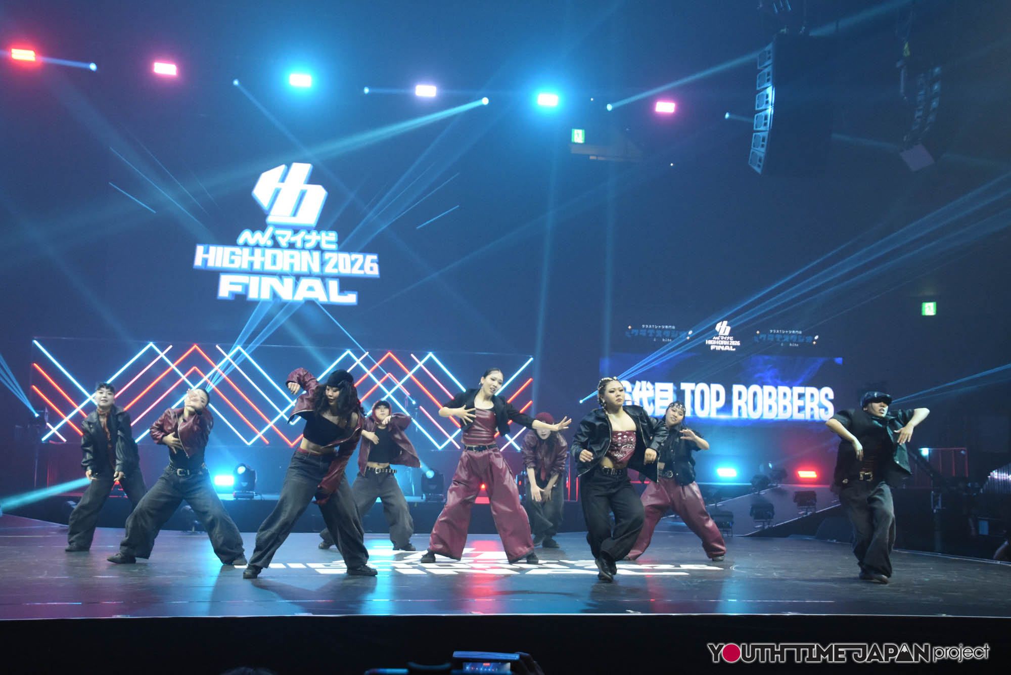 群馬県立安中総合学園高等学校「16代目TOPROBBERS」のマイナビHIGH FONAL 2026でのパフォーマンス