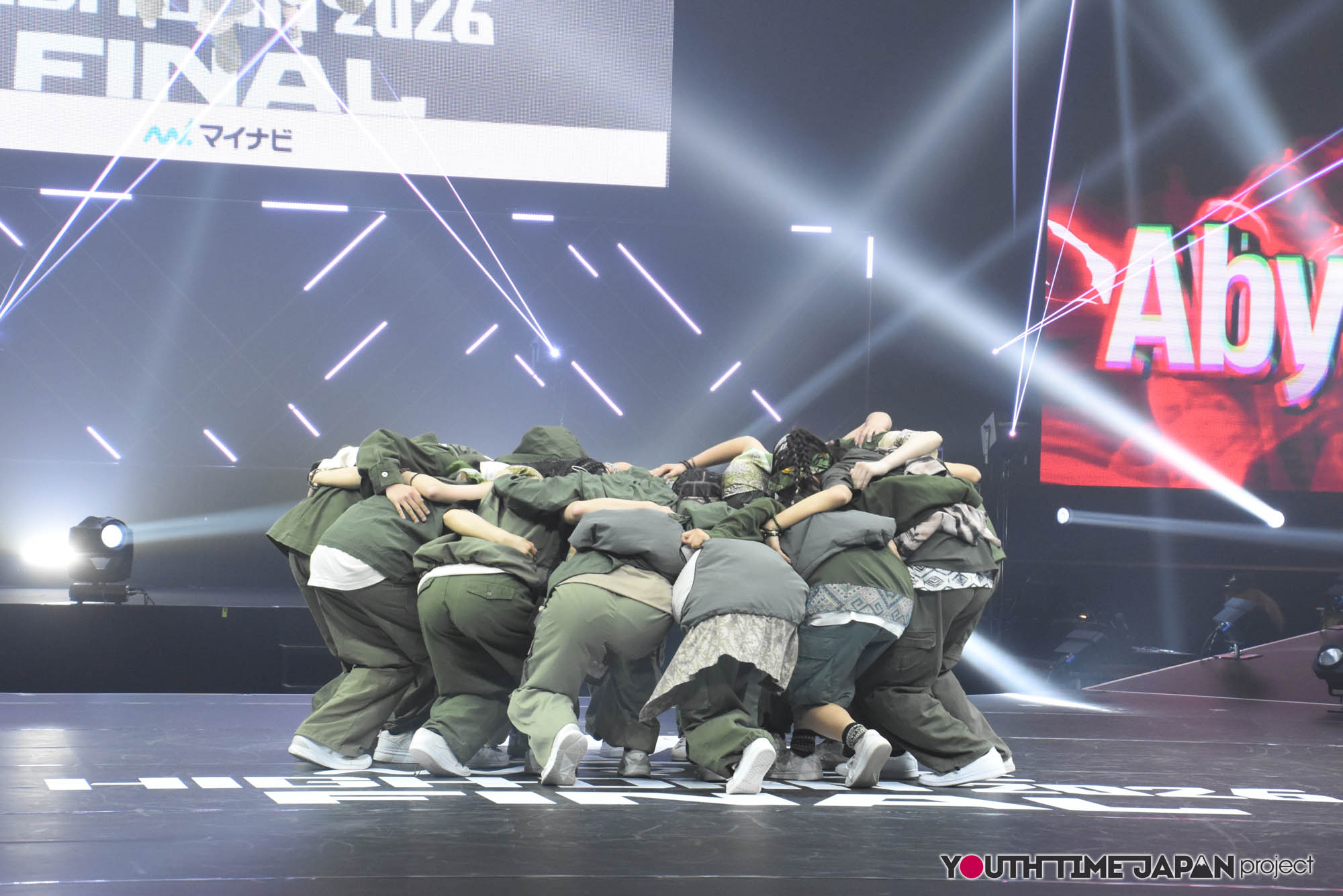 奈良市立一条高等学校「Abyssral」のハイダンファイナル2026でのパフォーマンス中の写真