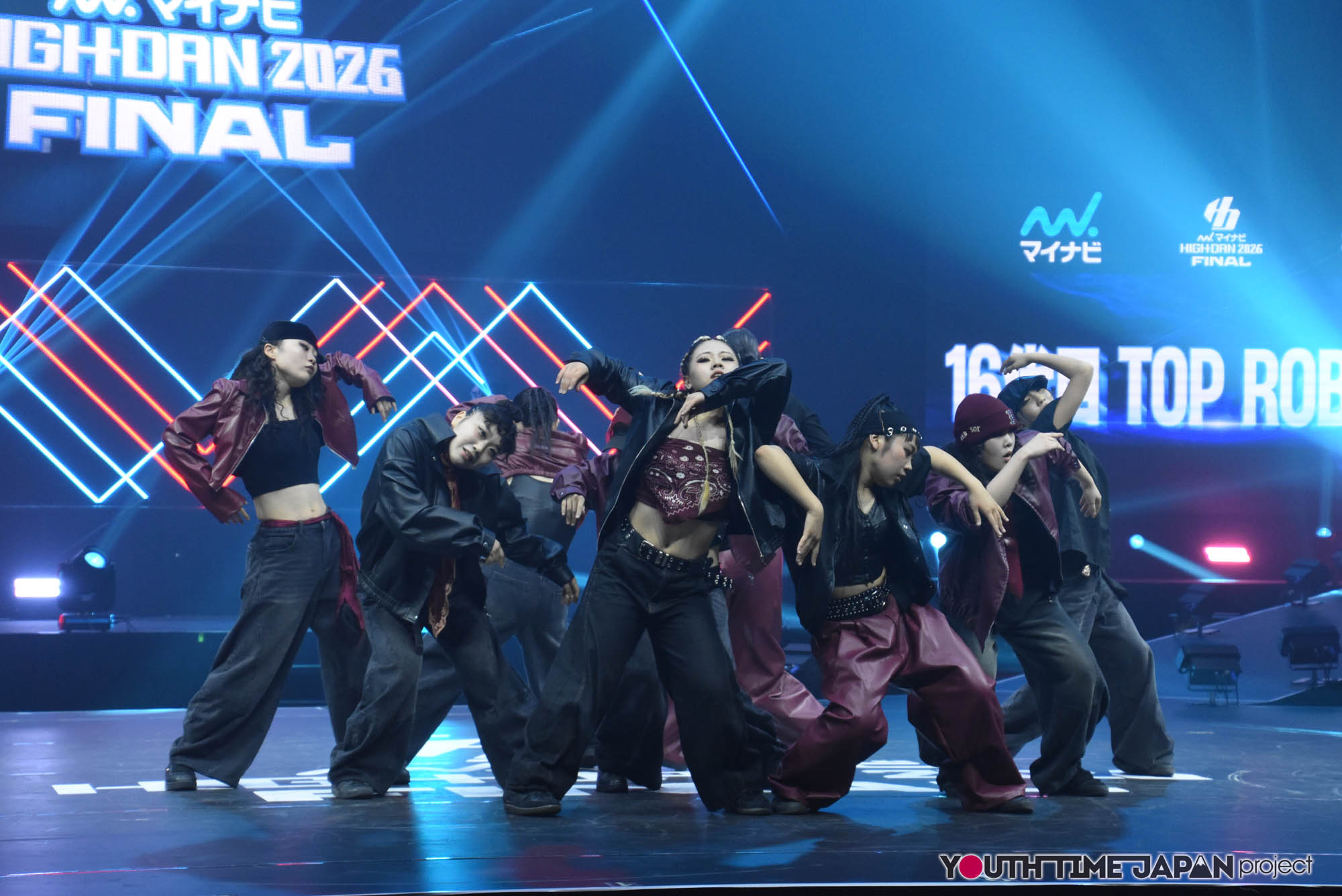 群馬県立安中総合学園高等学校「16代目TOPROBBERS」のマイナビHIGH FONAL 2026でのパフォーマンス