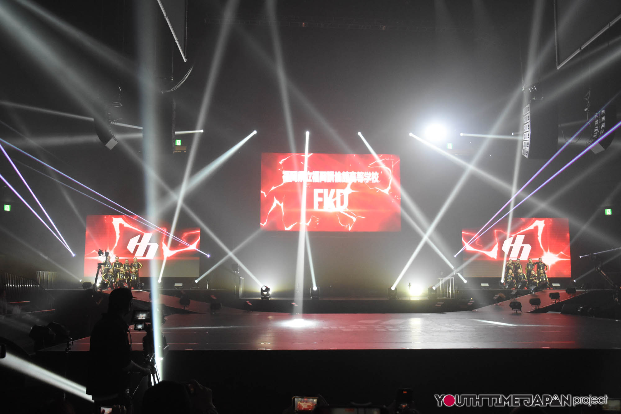 福岡県立福岡講倫館高等学校「FKD」のハイダンファイナル2026でのパフォーマンス中の写真