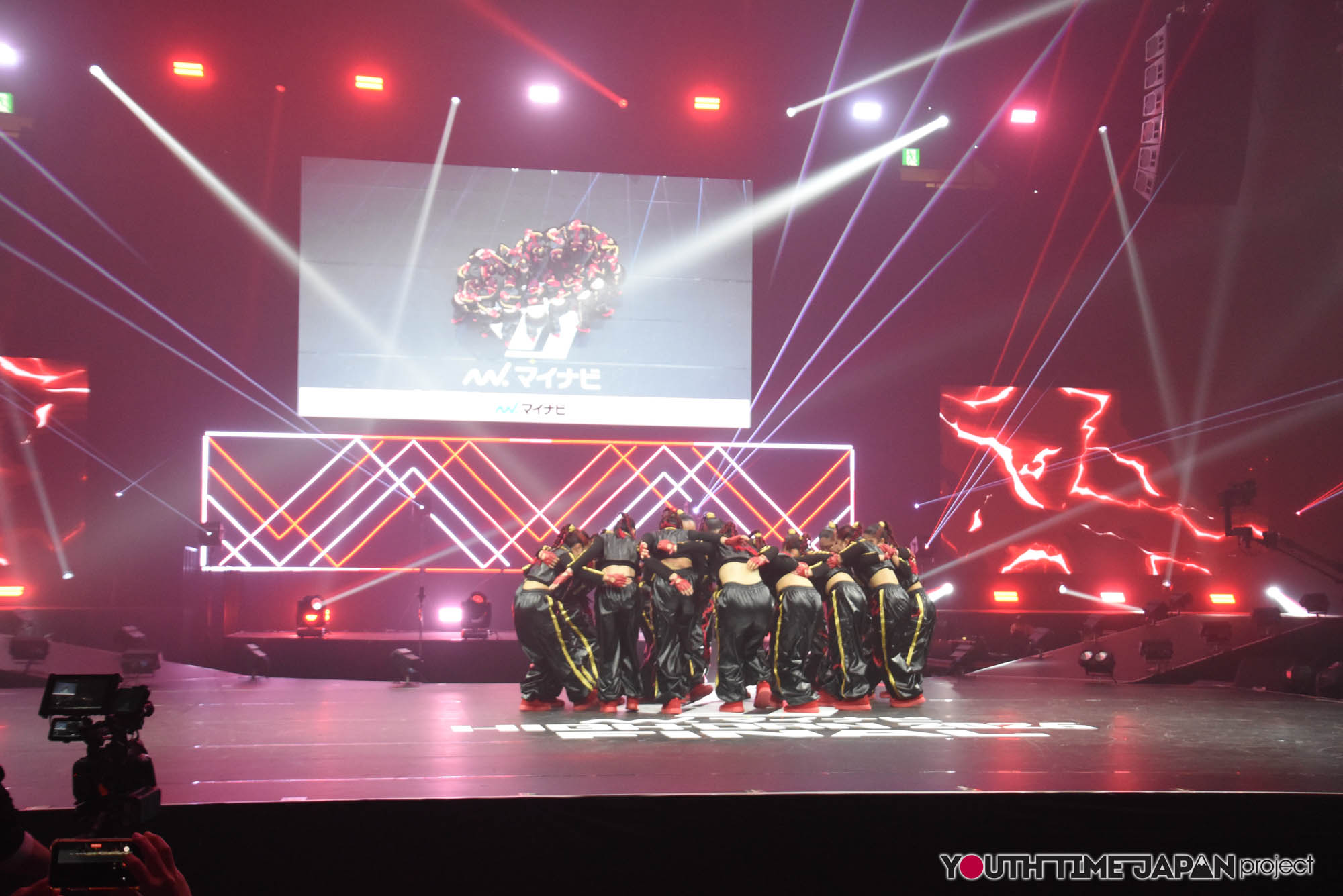 福岡県立福岡講倫館高等学校「FKD」のハイダンファイナル2026でのパフォーマンス中の写真